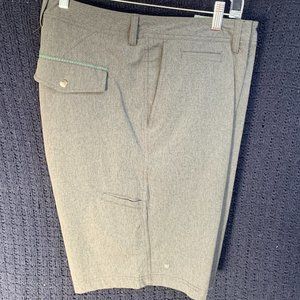 Linksoul Mens Golf Shorts 38 (Charcoal)